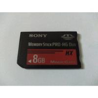 Cartão De Memória Sony 8g Memory Stick Pró Para Psp, usado comprar usado  Brasil 