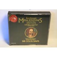 Cd Beethoven/sir Colin Davis,missa Solemnis/choral Fantasyus, usado comprar usado  Brasil 