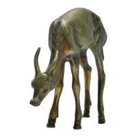 Estatueta Cervo Alce Em Bronze Maciço 19cm comprar usado  Brasil 