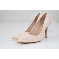 Sapato Alto / Scarpin Para Noiva Com Glitter Sem Uso, usado comprar usado  Brasil 