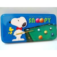 Snoopy Pocket Ball Game/ Jogo De Bilhar Miniatura. Cód 424 comprar usado  Brasil 