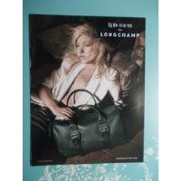Propaganda Antiga. Kate Moss For Longchamp, usado comprar usado  Brasil 