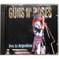Guns N Roses - Live In Argentina -bootleg Importado Cd Duplo comprar usado  Brasil 