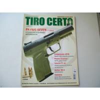 Revista Tiro Certo Ano 3 Nr 13 Fn Five Seven Pistola Crosman, usado comprar usado  Brasil 