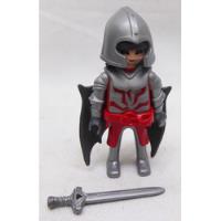 Usado, Playmobil Cavaleiro Negro Dark Knight Guerreiro  - 4696 comprar usado  Brasil 