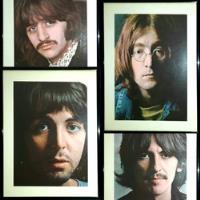 4 Poster Lennon Mccartney Harrison Starr White Album Quadro  comprar usado  Brasil 