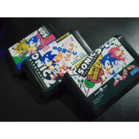 Sonic The Hedgehog Sega Mega Drive Trilogia Reprô comprar usado  Brasil 