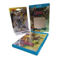 Zelda Twilight Princess Hd Nintendo Wii U Amiibo E Jogo  comprar usado  Limeira