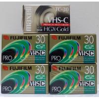 Vhs - Fujifilm Protc30 Vhs-c (5-fitas) Novas E Lacradas comprar usado  Brasil 