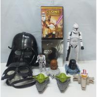 Kit Star Wars 2 Dvds, 2 Máscaras E 5 Bonecos Mc Donalds, usado comprar usado  Brasil 