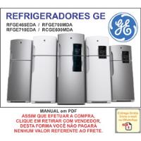Manual Técnico Refrigerador Ge - Rfge465 / 700 / 710 Rcge600, usado comprar usado  Brasil 