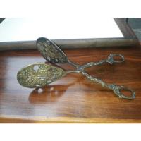 Usado, Antiga Colher / Pegador De Salada Em Bronze comprar usado  Brasil 