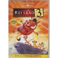 Dvd O Rei Leão 3 Edição Especial 2 Dvd Disney Original Impec comprar usado  Brasil 