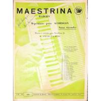Partitura Acordeon Maestrina Marcha - A. Franceschini, usado comprar usado  Brasil 