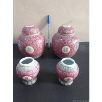 4 Potes Porcelanas Chinesas Para Chá.. Anos 70. Ler Anunci comprar usado  Brasil 