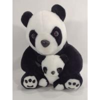 Pelúcia Urso Panda Com Filhote 25cm comprar usado  Brasil 