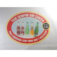 Placa Promocional Refrigerantes - Original Da Época comprar usado  Brasil 