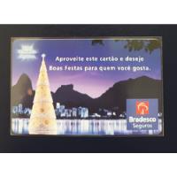 Cartão Telefônico Embratel Pré-pago: Natal Bradesco Seguros. comprar usado  Brasil 