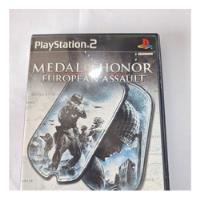 Jogo Play 2 Medal Of Honor European Assault Original Usado comprar usado  Brasil 