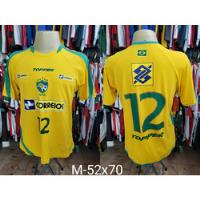 Usado, Camisa Brasil De Jogo Futsal Falcão 2008 Topper #titular #12 comprar usado  Brasil 
