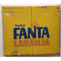 Usado, Placa Antiga D Ferro Refrigerante Fanta Laranja Original Top comprar usado  Brasil 