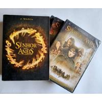 Dvd Trilogia O Senhor Dos Anéis Original Com Luva 3 Discos comprar usado  Brasil 
