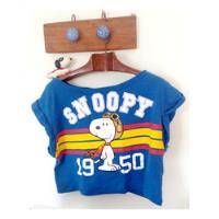 Cropped Camiseta Snoopy  comprar usado  Brasil 