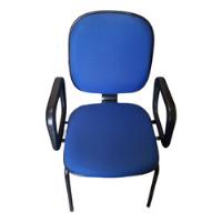 Cadeira Diretor Estofada Anatômica Sky C/ Braço Corsa Azul comprar usado  Brasil 