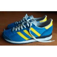 Tênis adidas Marathon 85 - Azul E Amarelo - Raro comprar usado  Brasil 