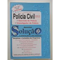 Apostila Usada Para Concurso Público 2008 Polícia Civil, usado comprar usado  Brasil 