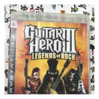 Guitar Hero 3 Legend Of Rock Ps3 comprar usado  Brasil 