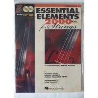 Livro Essential Elements 2000 For Strings Vol 1 Cd + Dvd (partitura / Violino) Hal Leonard comprar usado  Brasil 