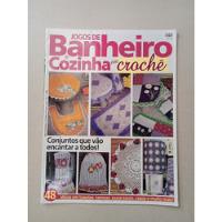 Revista Banheiro E Cozinha 1 Crochê Tapete Toalha Pano 3803 comprar usado  Brasil 