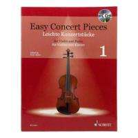 Livro Easy Concert Pieces For Violin And Piano - Volume 1: Includes Cd Of Performances -  Versão Em Inglês - Com Cd comprar usado  Brasil 