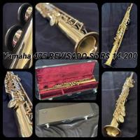 Sax Soprano Yamaha 475 Revisado comprar usado  Brasil 