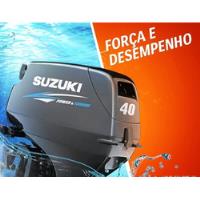 Motor De Popa Suzuki 40hp Okm Frete Gratis Todo Brasil ! comprar usado  Brasil 