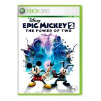 Epic Mickey 2 The Power Of Two- Xbox 360 Jogo Midia Fisica  comprar usado  Brasil 