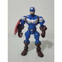 Boneco Capitão América Marvel Super Hero Mashers Hasbro 16cm comprar usado  Brasil 