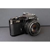 Câmera Analógica Nikon Fe2 Com Lente 50mm F/1.8 Serie E comprar usado  Brasil 