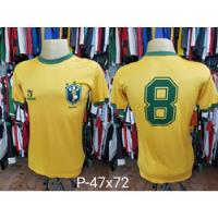 Camisa Brasil De Jogo Sócrates 1982 Topper  #titular #8 comprar usado  Brasil 