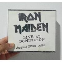 Cd Iron Maiden - Live At Donington (importado/fat Box) comprar usado  Brasil 