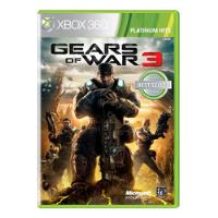 Jogo Gears Of War 3 Platinum Hits Xbox 360 Midia Fisica, usado comprar usado  Brasil 