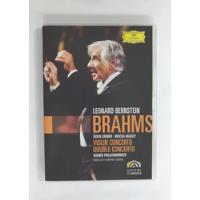 Dvd Brahms Leonard Bernstein Violin Double Concerto, usado comprar usado  Brasil 