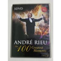 Dvd Original André Rieu - The 100 Greatest Moments - 3 Dvds comprar usado  Brasil 