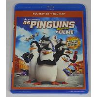 Os Pinguins De Madagascar O Filme - Blu Ray 3d + Blu Ray  comprar usado  Brasil 