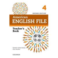 Usado, Livro American English File 4 Second Edition Teacher's Book - Christina Latham´koenig E Clive Oxenden [2018] comprar usado  Brasil 