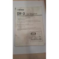 Manual Dr-3 Dr. Rhythm Boss, usado comprar usado  Brasil 