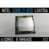 Intel Core I7-870 4 Cores 8 Threads - Lga1156 - X02 comprar usado  Brasil 