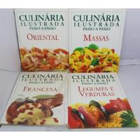 Usado, Coleção Culinária Ilustrada Passo A Passo 12 Livros  Sobremesas Legumes E Verduras Francesa Chocolate comprar usado  Brasil 