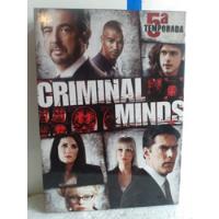 Dvd Box Criminal Minds 5 Temporada Completa 6 Discos Ingles comprar usado  Brasil 